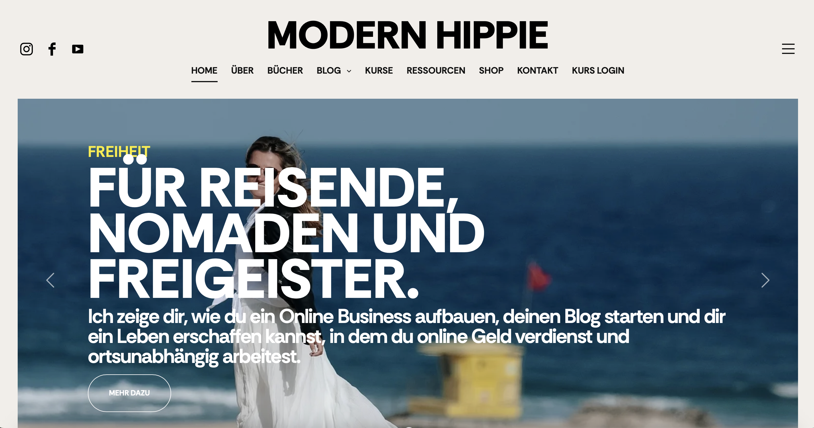 ModernHippie zu verkaufen – etablierter (13 J.) Reise- & Lifestyleblog mit Community